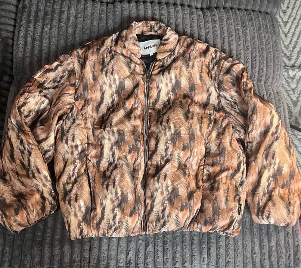 Apparis Printed Bomber Jacket Size M